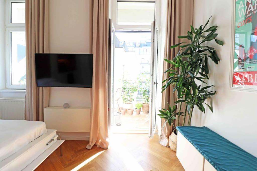 Smart Apt Mit Balkon Am Augarten Park Naehe Zentrum Wenen Buitenkant foto