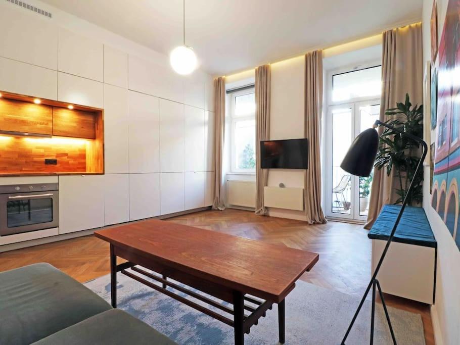 Smart Apt Mit Balkon Am Augarten Park Naehe Zentrum Wenen Buitenkant foto