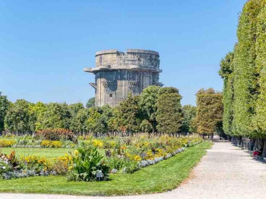 Smart Apt Mit Balkon Am Augarten Park Naehe Zentrum Wenen Buitenkant foto